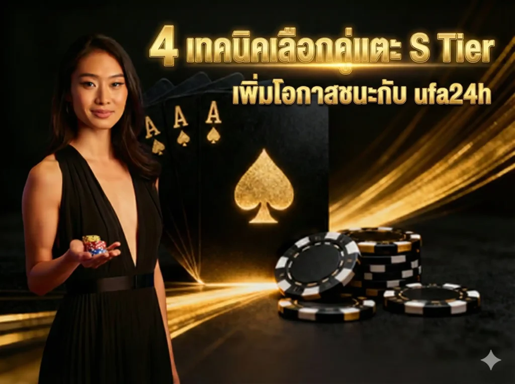 4 เทคนิคเลือกคู่เตะ S Tier เพิ่มโอกาสชนะกับ ufa24h
